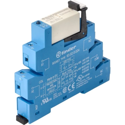 Afbeelding van Finder 38.52.0.024.0060 Koppelrelais 24 V/DC, V/AC 8 A 2x wisselcontact 1 stuk(s)