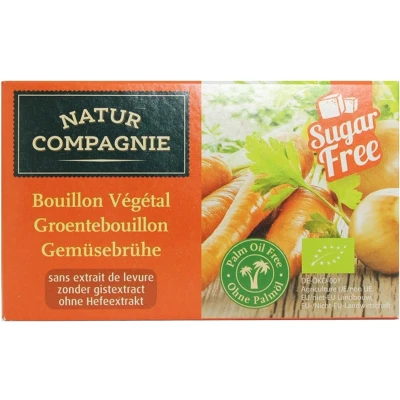 Afbeelding van Natur Compagnie Groentebouillon Gistvrij 8ST