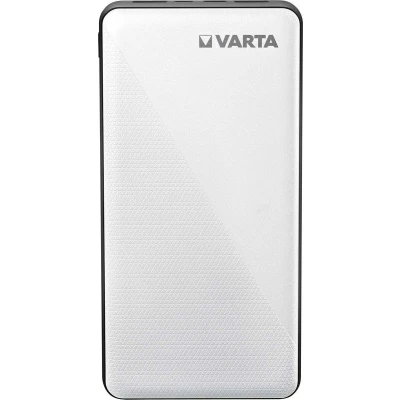 Afbeelding van Varta accu powerbank, 5V/20.000mAh, Energy, wit 2xUSB A/Micro B/ C