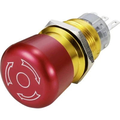 Afbeelding van TRU COMPONENTS Noodstopschakelaar 3 A 1x NC IP65 1 stuk(s)