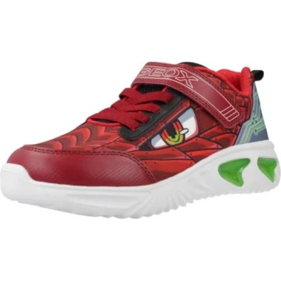 Afbeelding van Geox J Assister Boy B, sneakers voor jongens, Donker rood