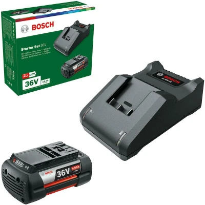 Afbeelding van Bosch 36V Starterset Gereedschapsaccu en lader Li Ion accu 4.0 Ah