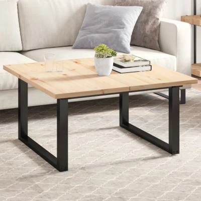 Afbeelding van Tafelbladen 2 st rechthoekig 90x45x2,5 cm massief grenenhout
