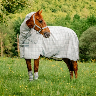 Image de Horseware Couverture Anti Mouches Newmarket Plus Witney CharcoalVendu par Agradi