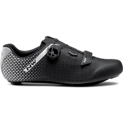 Afbeelding van Fietsschoenen Northwave Core Plus 2 Slw3 maat 46 Zwart zilver