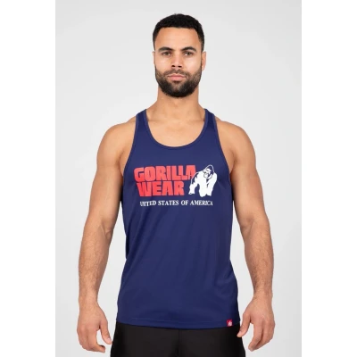 Afbeelding van Gorilla Wear Classic Top, Heren, Maat: Small, Navy