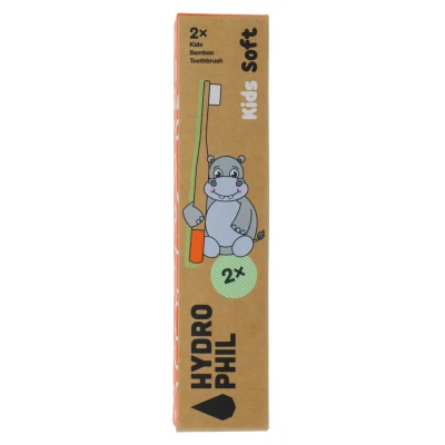 Afbeelding van Hydrophil Bamboo Kids Toothbrush Soft 2ST