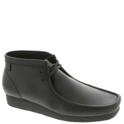 Afbeelding van Clarks 261594407 Chukka herenlaarzen, Zwart leder