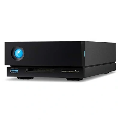Image de LaCie 1big Dock STHS24000800 Baie de disques 24 To 1 Baies (SATA 600) HDD x USB 3.0, Thunderbolt 3 (externe) avec Plan service récupération des données d&#039;une durée 5 ans