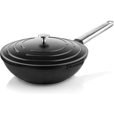 Afbeelding van Westinghouse Wokpan Performance Blissful Black ø 28 cm Standaard anti aanbaklaag