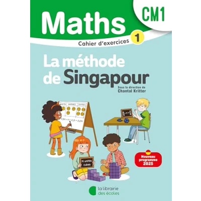 Afbeelding van METHODE DE SINGAPOUR MATHEMATIQUES CM1 CAHIER D&#039;EXERCICES,1