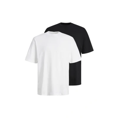 Afbeelding van Jack &amp; Jones Bradly Kurzarmshirt Doppelpack Tshirt basic, Heren, Maat: XL, Mehrfarbig