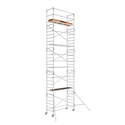 Afbeelding van Rolsteiger Alumexx Basic Schoren L190xB90cm 10.20m werkhoogte Carbon Deck platformen