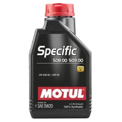 Afbeelding van Motul Specific 508 00 509 0W 20 1L Motorolie 107385 FORD: FIESTA 6, Transit V363 Van, Custom V362 RENAULT: Clio 3, 4