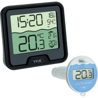 Afbeelding van TFA ZwembadThermometer VijverThermometer Draadloos Marbella