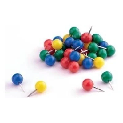 Image de Magnetoplan (1200 épingles au total), jaune, contenu 100 pièces 111165102