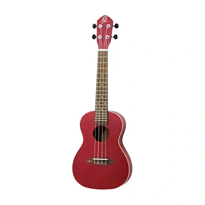 Image de Ortega RUFIRE Ukulele concert okoume rouge satiné