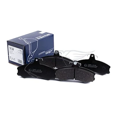 Afbeelding van TOMEX brakes TX 10 46 Remblokkenset Vooras Met slijtage waarschuwingscontact PEUGEOT: J5 Van, Platform / Chassis, Minibus