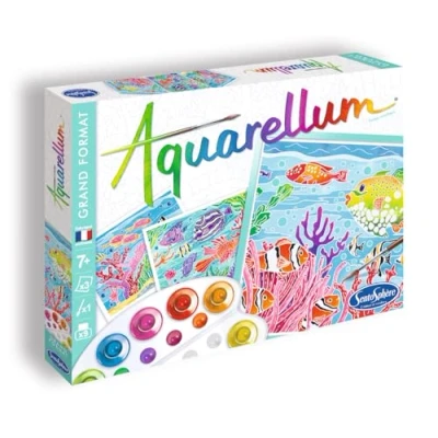 Image de Sentosphère Aquarellum &quot;Fonds Coralliens&quot;