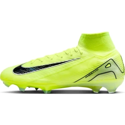 Afbeelding van Nike Mercurial Superfly 10 Elite FG FQ1454 Voetbalschoenen Heren Volt Black EU 45 Geel