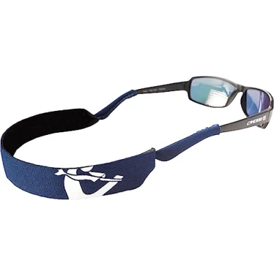 Afbeelding van Cressi Eyewear Neo Retainer Drijvende neopreen brilriem, marineblauw/wit, één maat, uniseks volwassenen