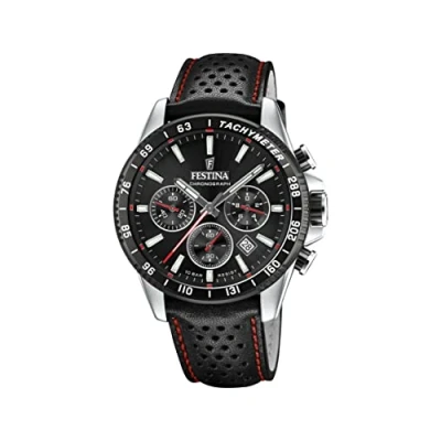 Afbeelding van Festina Analoog kwartshorloge voor heren 32020957, zwart., Eén maat, Armband