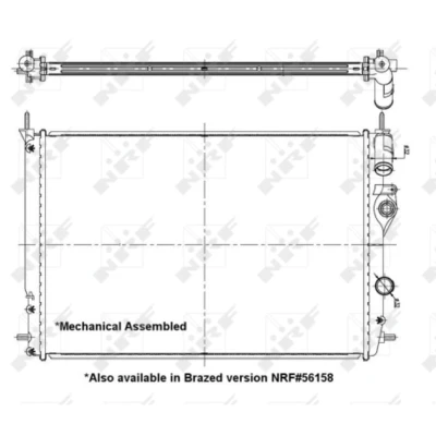 Afbeelding van Radiateur NRF 58198