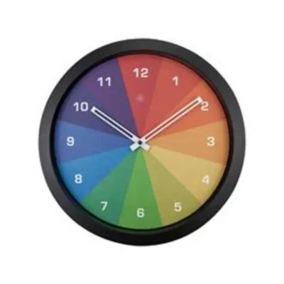 Afbeelding van Nextime Nx 7362Di Kleurrijke Wandklok 36Cm Stille Klok Multicolor Nxt By &quot;Mix&quot;