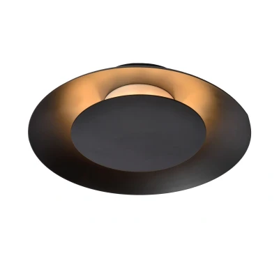 Afbeelding van Lucide Foskal Plafondlamp LED 5,2 X Ø21,5 Cm Zwart