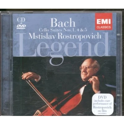 Afbeelding van Bach: Cello Suites Nos. 1, 4, 5