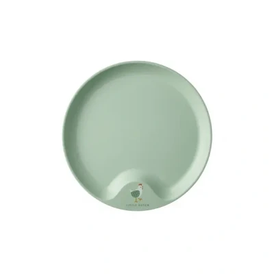 Afbeelding van Mepal Mio kinderbord Magnetronbestendig Met greep Kinderservies Little Farm