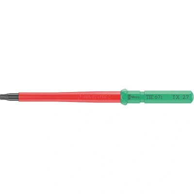 Afbeelding van WERA 05006538001 Kraftform Kompakt VDE wisselkling voor TORX schroeven 3062 i SB, RVS, PH 1 x 157 mm