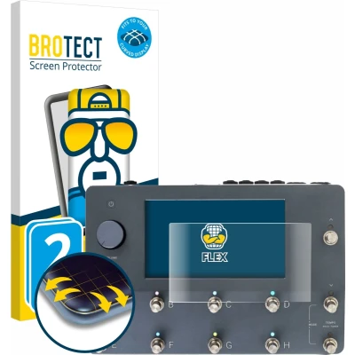 Afbeelding van BROTECT Screenprotector voor Neural DSP Quad Cortex Folie Beschermfolie transparant volledig dekking (2 Stuks)