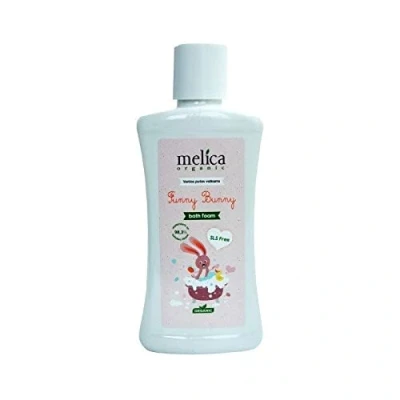Afbeelding van MELICA ORGANIC BIO Biologisch 98,3% Natuurlijke BABY BADSCHUIM &quot;FUNNY BUNNY&quot; met FRUIT MIX zonder Parabenen, SLS, SLES 300ml