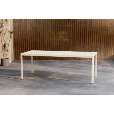 Afbeelding van Zoe eettafel 200 x 90 72 cm beige