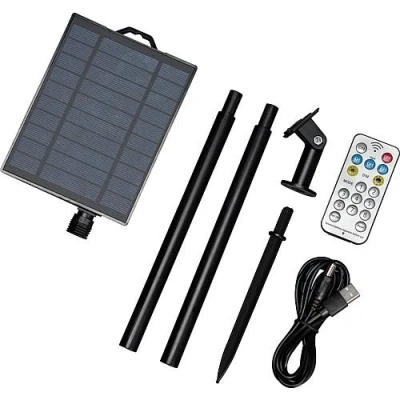 Afbeelding van Konstsmide 3776 000 Zwart Instelbare lichtkleur, Schemersensor, Schakelaar