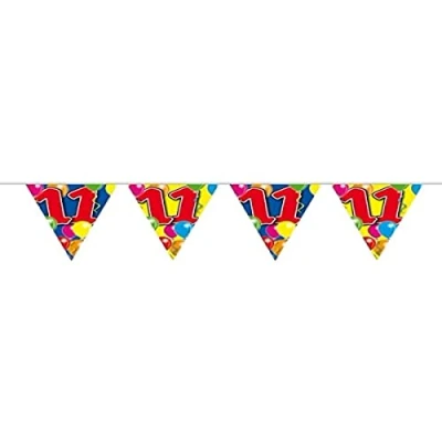 Image de Ligne de drapeau 11 ans double face
