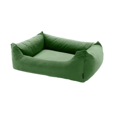 Afbeelding van Madison Velours Dog Bed Groen L