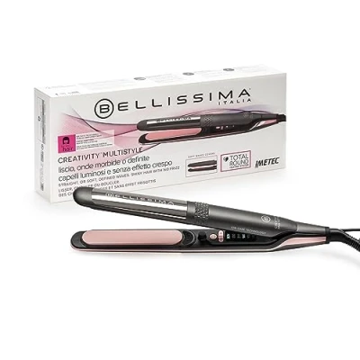 Afbeelding van Bellissima Creativity Multistyle Stijltang Warm Zwart, Roze 2 m