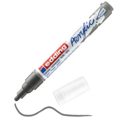 Afbeelding van Acrylmarker edding e 5100 medium antraciet