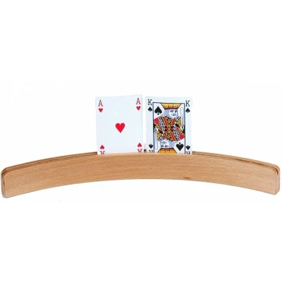 Afbeelding van Houten Kaarthouder XL