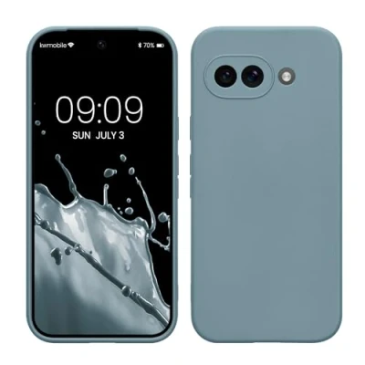 Afbeelding van kwmobile telefoonhoesje geschikt voor Google Pixel 9a Hoesje smartphone Precisie camera uitsnede In antieksteen
