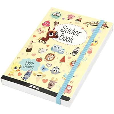 Afbeelding van Stickerboek, afm 11,5x17 cm, dikte 1,5 1 stuk