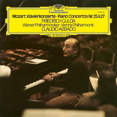 Afbeelding van Friedrich / Wiener Philharmoniker Claudio Abbado Gulda Mozart: Piano Concertos Nos. 25 &amp; 27 (2 LPs)