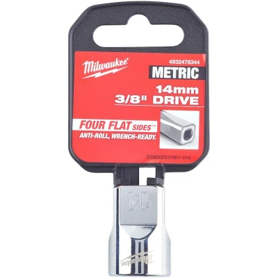 Afbeelding van MILWAUKEE 4932478344 Steeksleutelelement 3/8duim Zeskant 14