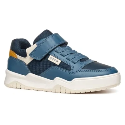Afbeelding van Geox Sneakers laag voor kinderen, Maat: 31, Avio navy Kunststof/ textiel