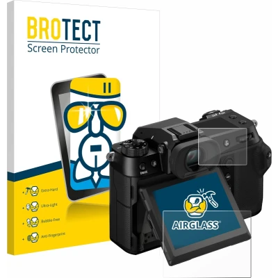 Afbeelding van BROTECT Screenprotector voor Fujifilm GFX100S II (Display + Schouderdisplay) Folie Beschermfolie Beschermglas transparant