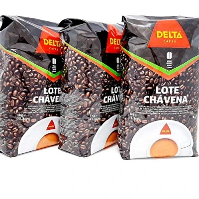 Afbeelding van Delta, Koffie, Lote Chávena, kopjesset, 1 kg bonen, Portugal (geroosterd mengsel 3 x kg)