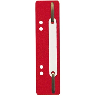 Afbeelding van Exacompta 426003B verpakking met 250 vaste rugleuningen van polypropyleen rood