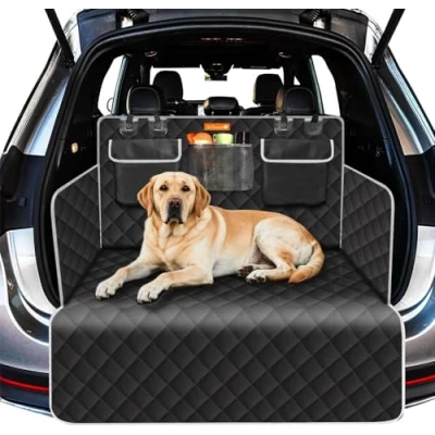 Afbeelding van Alfheim Kofferbakbescherming voor honden, scheurvast en waterdicht, de kofferbak, wasbaar, antislip, auto, SUV